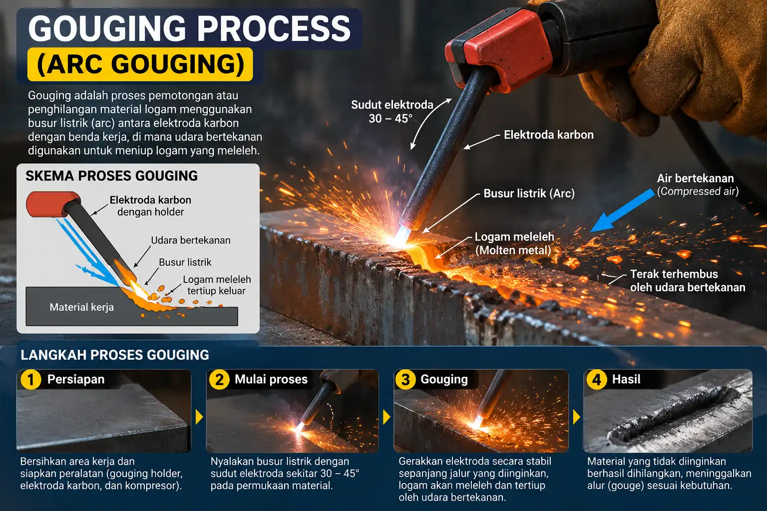 Gouging Process
