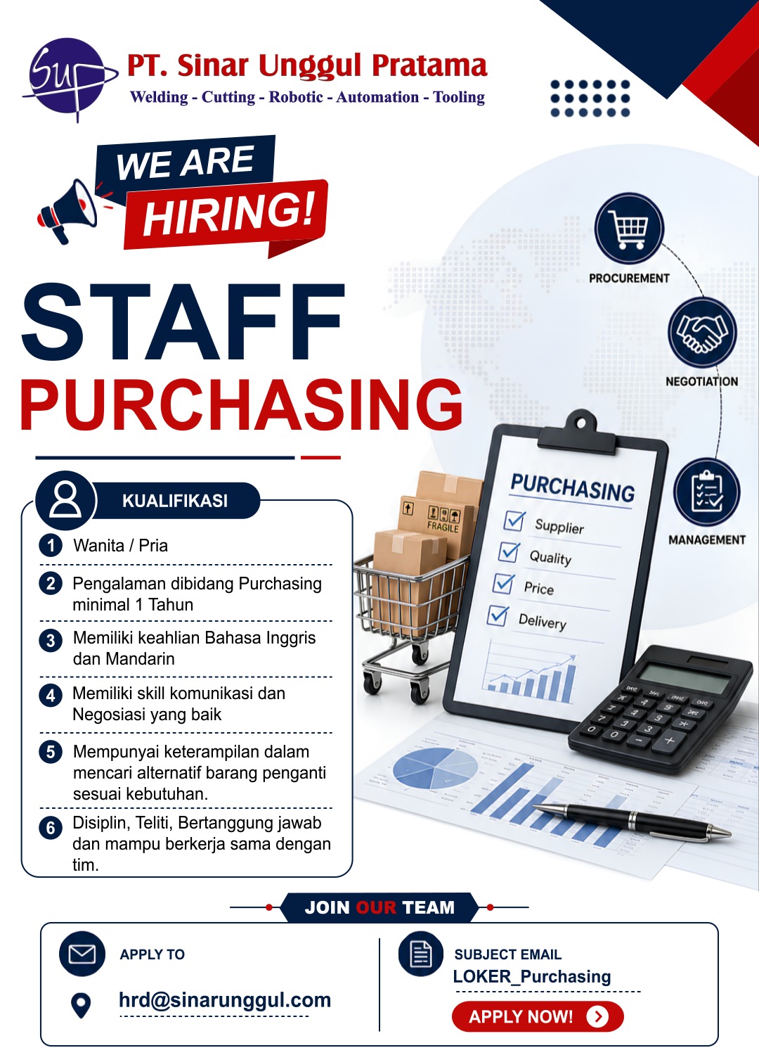 STAFF PURCHASING